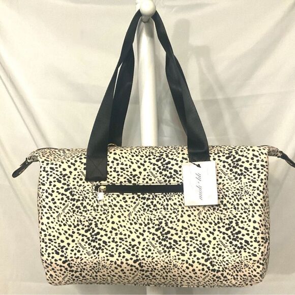 Handbags - NWT Mali & Lili Animal Print Overnight Duffle Bag